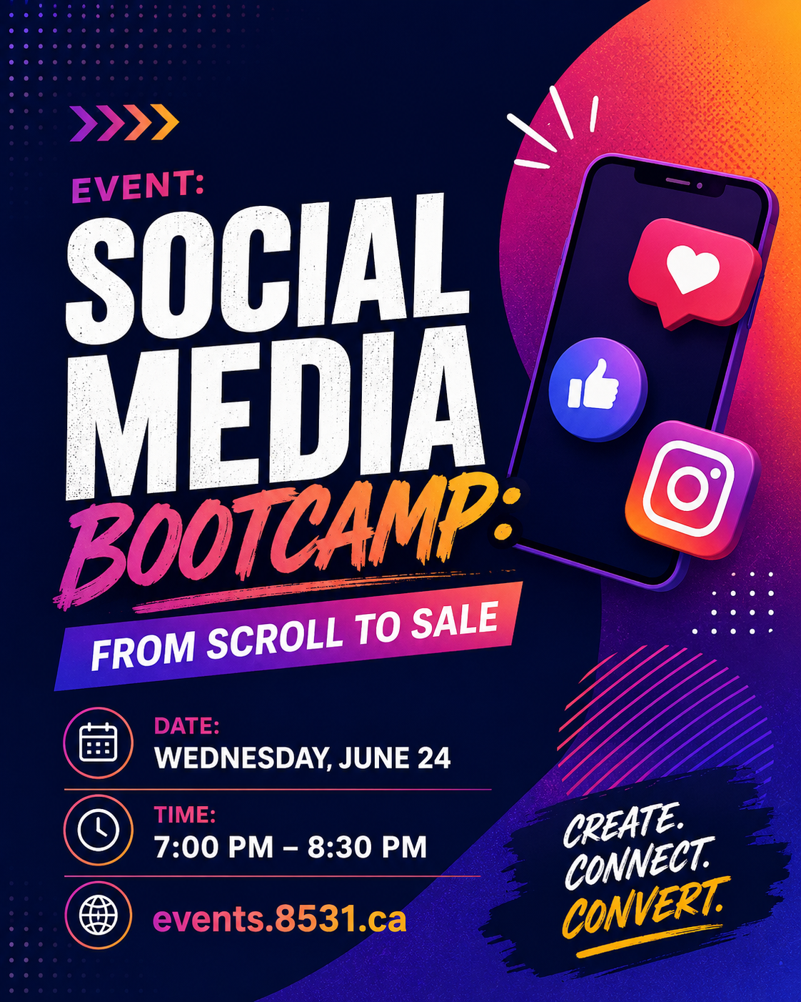 Social Media Funnel Bootcamp: From Scroll to Sale