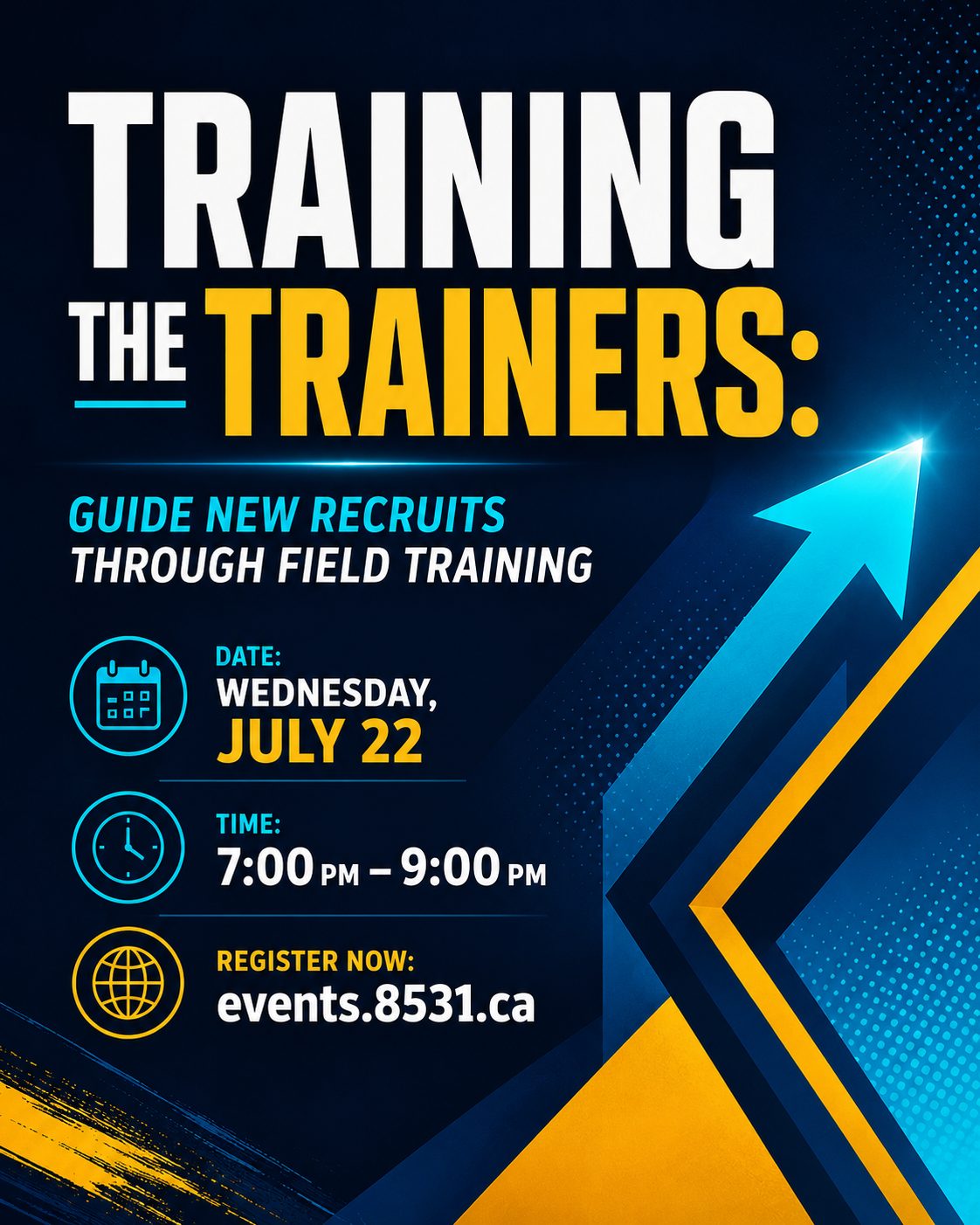 Training the Trainers: Guide New Recruits Through Field Training