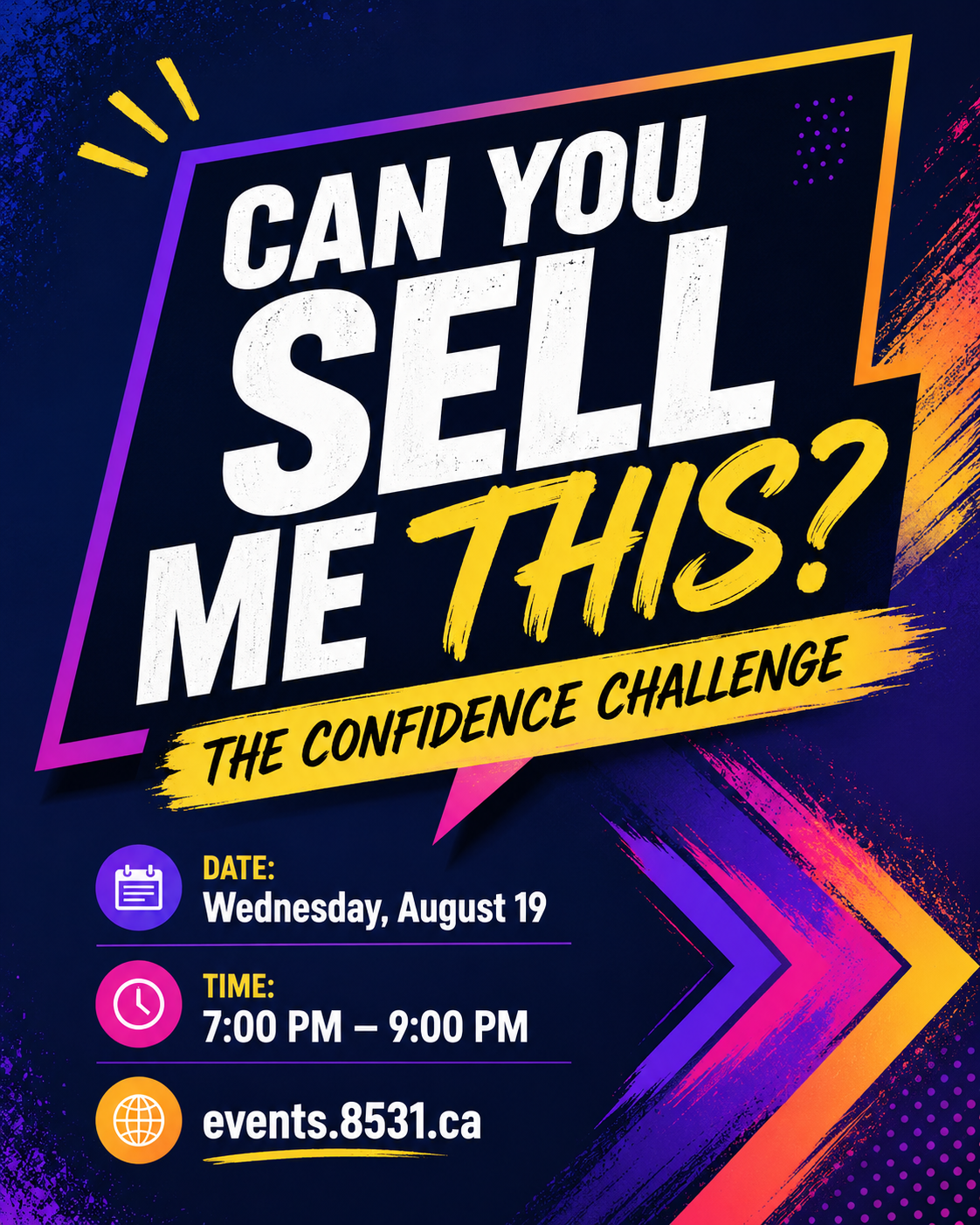 Can You Sell Me This? The Confidence Challenge
